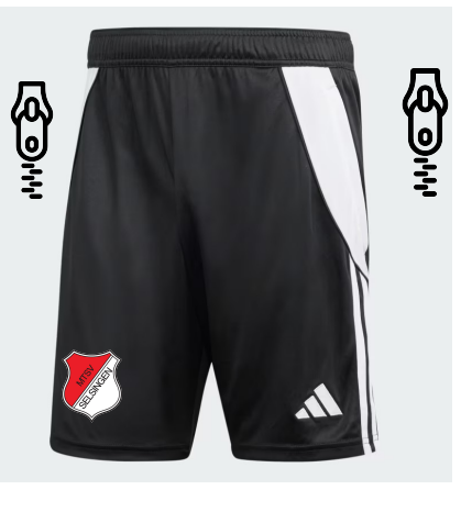 MTSV adidas Tiro 24 Trainingsshorts - schwarz