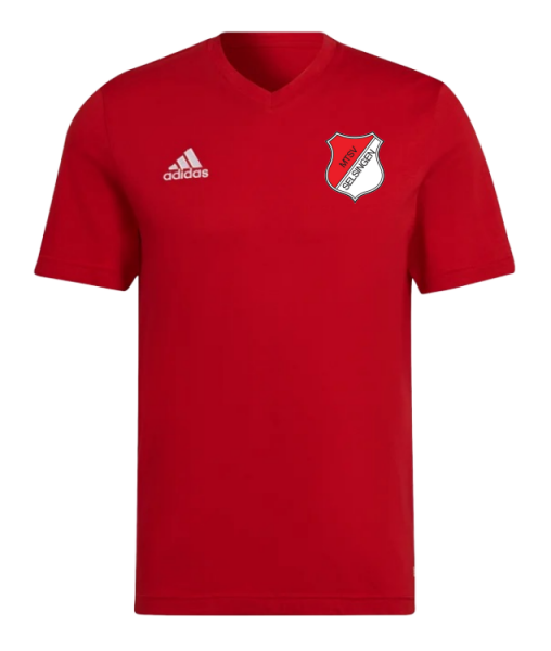 MTSV adidas Entrada 22 T-Shirt - rot